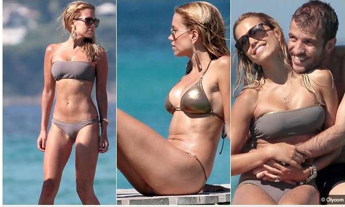 Photo : Van der Vaart se relaxe