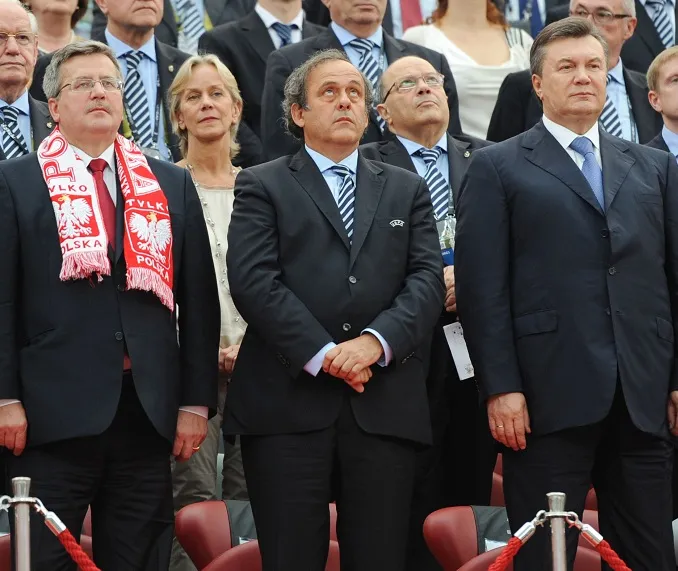 Platini invité de Solidarnosc