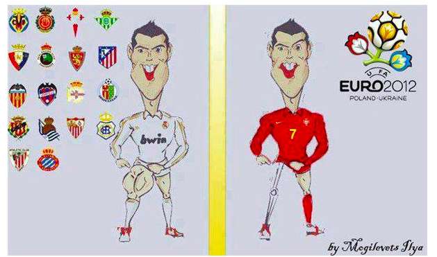 Photo : Les deux Ronaldo
