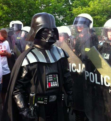 Photo : Supporter Dark Vador