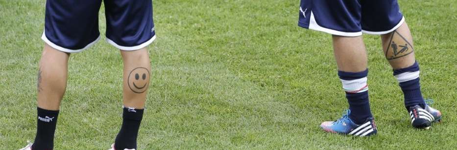 Photo : Tatoués du mollet