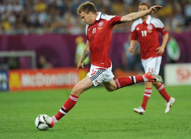 Amende et suspension pour Bendtner