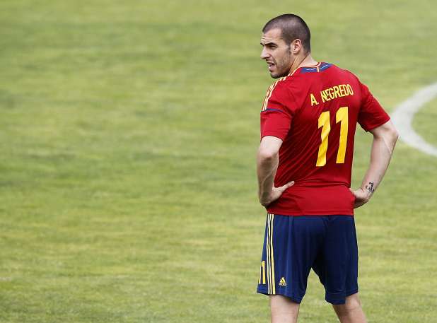 Negredo aurait préféré l&rsquo;Angleterre