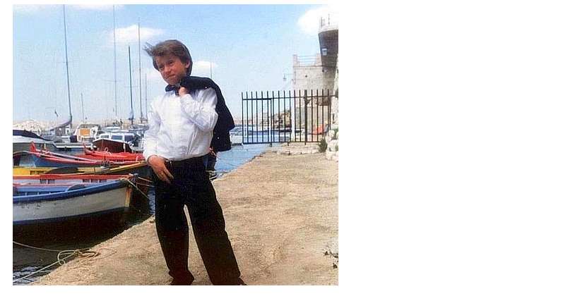 Photo : Cassano tout jeune