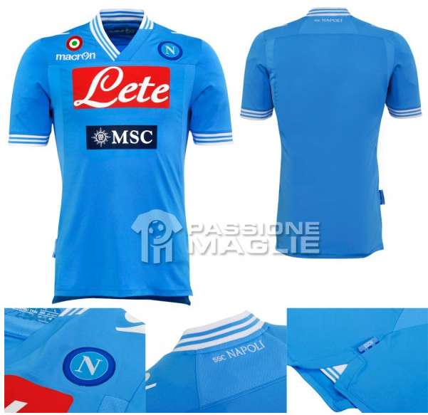 Photo : Le nouveau maillot du Napoli