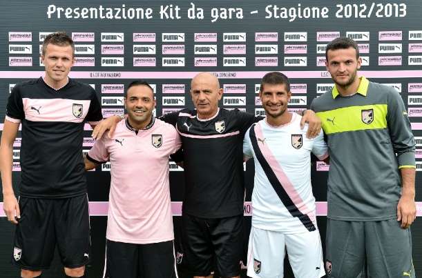 Photo : Les nouveaux maillots de Palerme