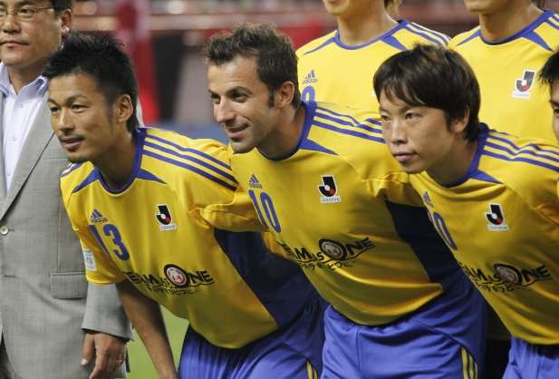 Photo : Del Piero au Japon