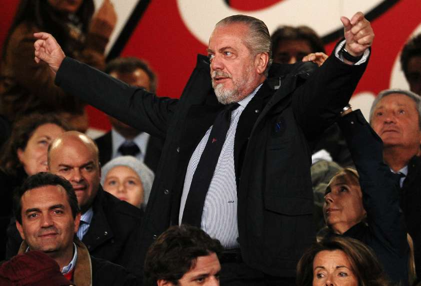 De Laurentiis attaque le PSG et Platini