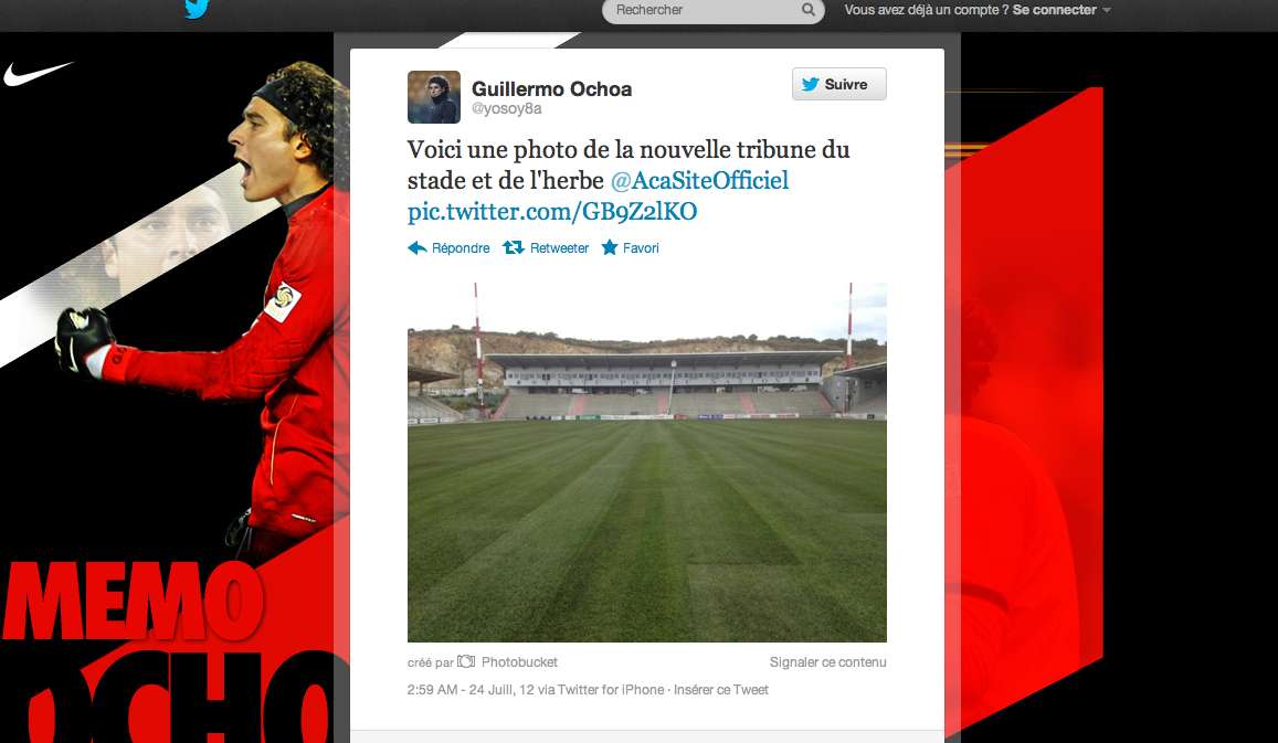 Photo: Le stade d&rsquo;Ajaccio fait peau neuve