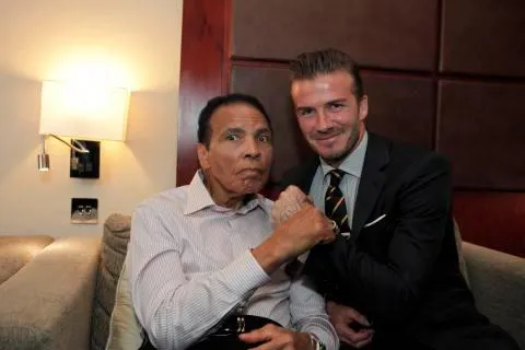 Photo : Beckham a rencontré Ali