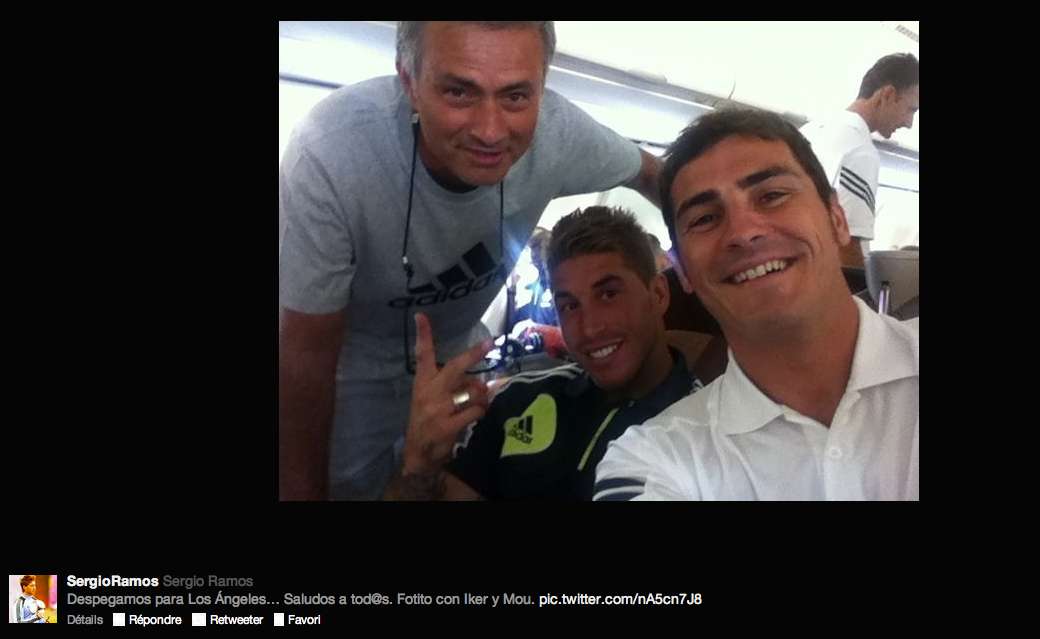 Photo: Les Madrilènes ont le sourire