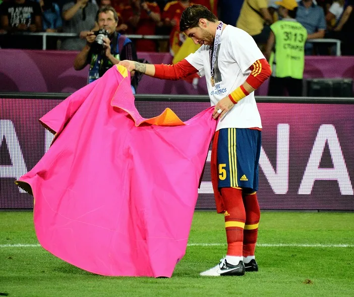 Le toréro et la Panenka de Ramos