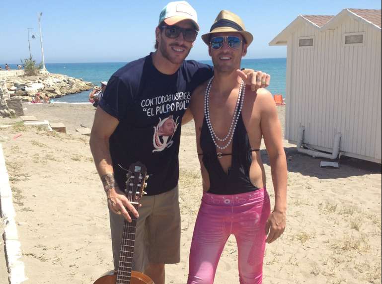 Photo : Sergio à la plage