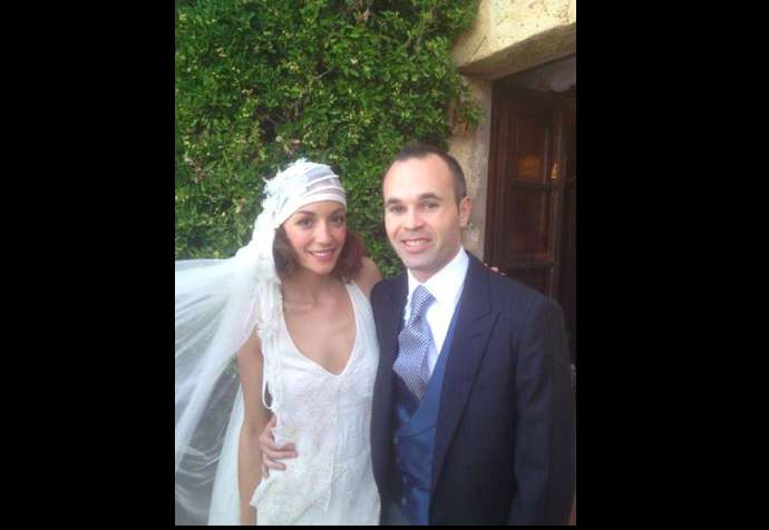 Photo : Iniesta marié