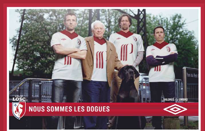 Photo : Le maillot extérieur du LOSC