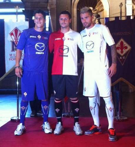 Photo : les nouveaux maillots de la Fiorentina