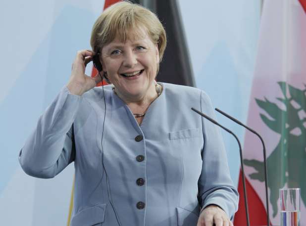 Petite bouffe entre Merkel et Del Bosque