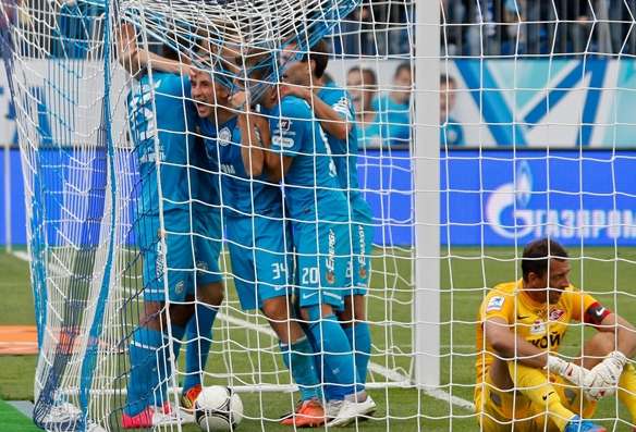Le Zénith explose le Spartak Moscou