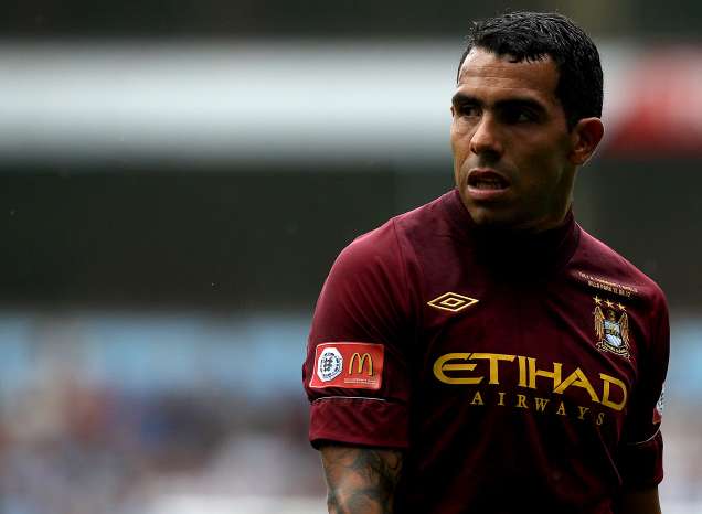 Mancini content de Tévez