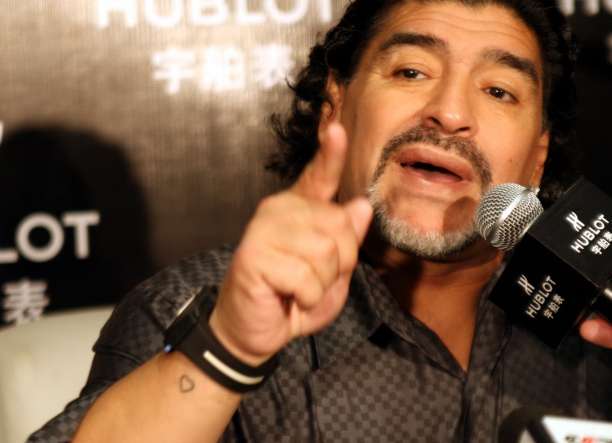 Maradona veut coacher en Chine