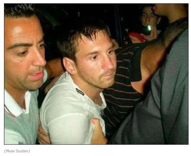 Photo : Messi éméché ?