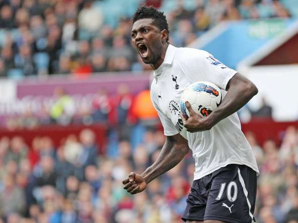 Adebayor poursuit à Tottenham