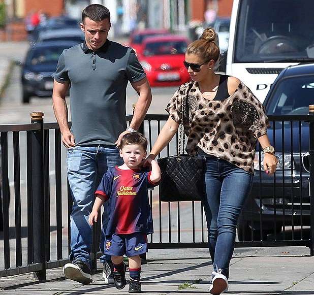 Photo : Le fils Rooney plutôt Barça