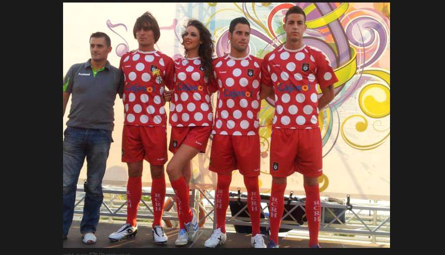 Photo : la faute de goût du Recreativo Huelva