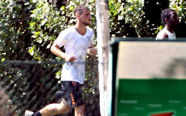 Photo : Destro est arrivé à Trigoria