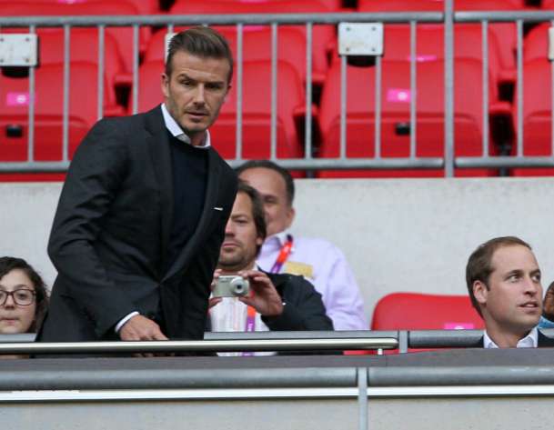 Beckham émoustille les joueuses britanniques