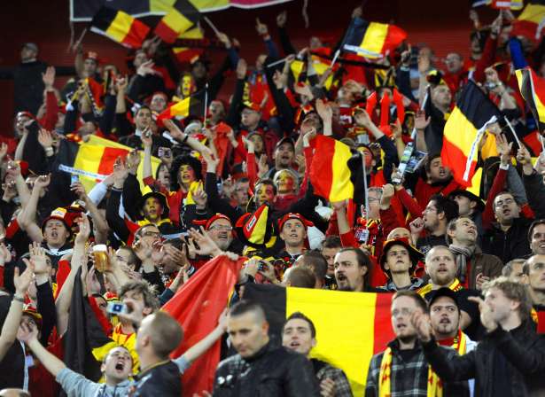 Un défi pour les supporters belges