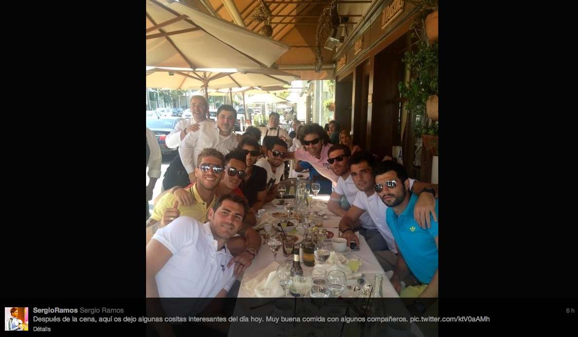 Photo: Les Madrilènes à la bonne franquette