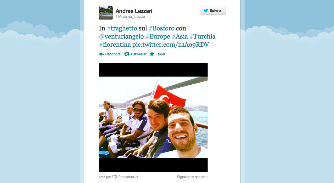 Photo : La Fio en bateau