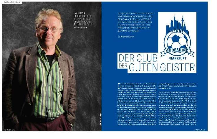 Photo : Cohn-Bendit président d&rsquo;un club de foot