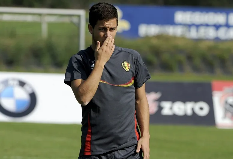 Eden Hazard critiqué en Belgique
