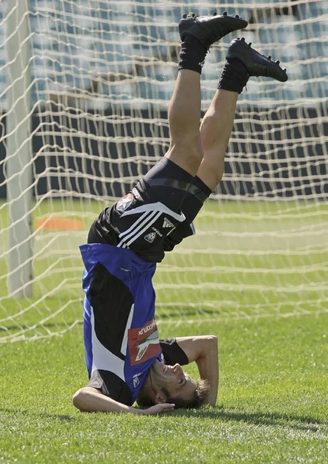 Photo : l&rsquo;entraînement de Del Piero