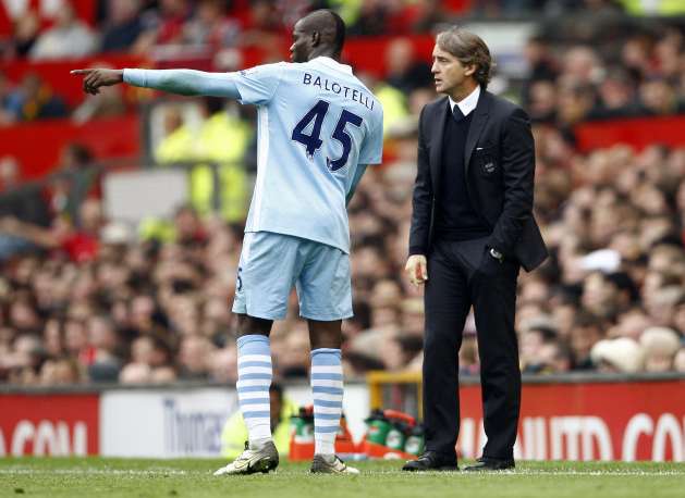 Prise de bec Balotelli-Mancini