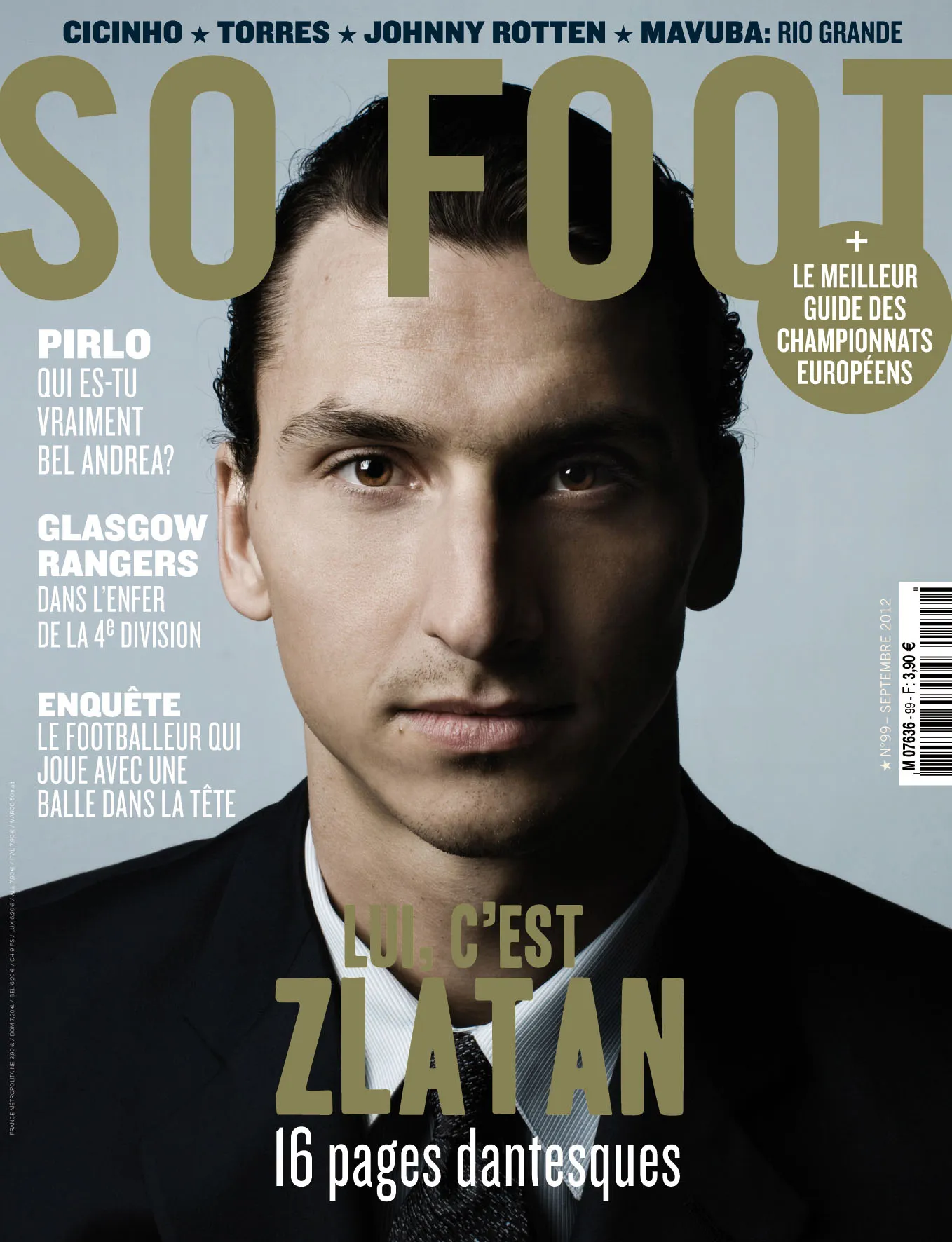 SO FOOT – N°99 – ZLATAN IBRAHIMOVIC