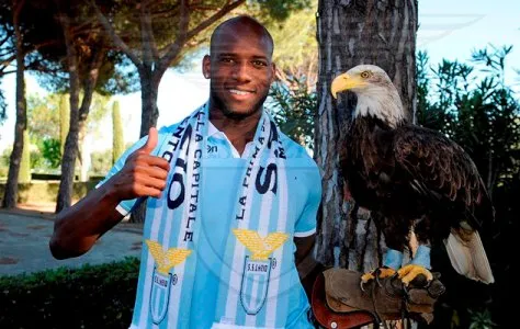 Photo : Ciani sous le maillot de la Lazio