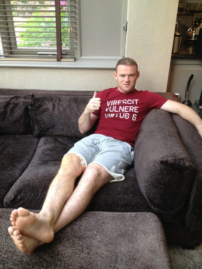 Photo : Rooney te salue bien