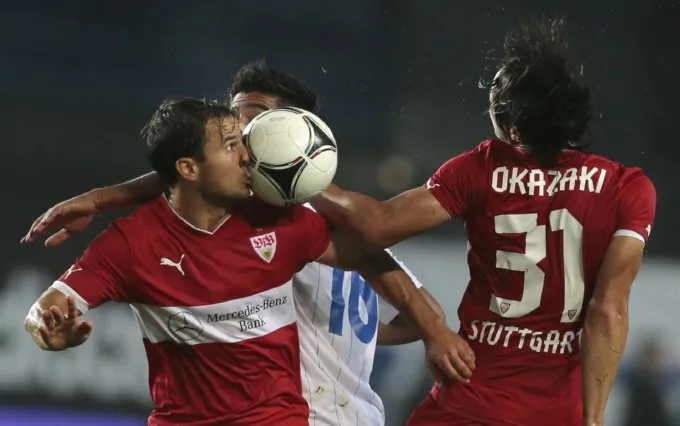 Photo : un ballon dans la tronche