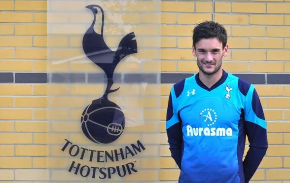 Photo :  Lloris en Spurs