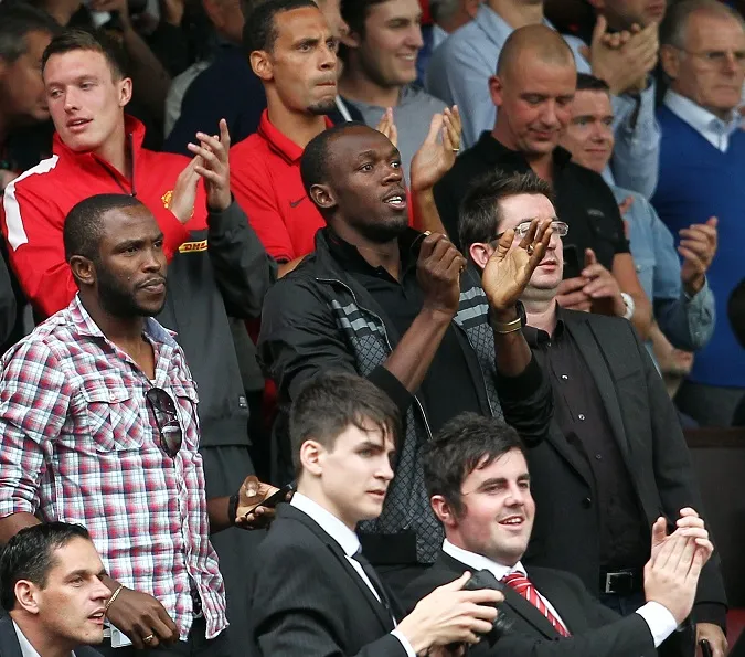 Bolt sous le maillot de Manchester United ?