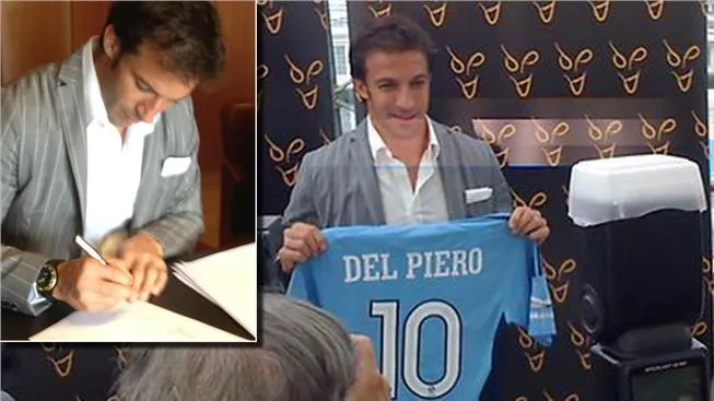 Photo : Del Piero l&rsquo;Australien