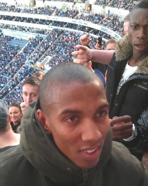 Photo : Ashley Young en mode ultra