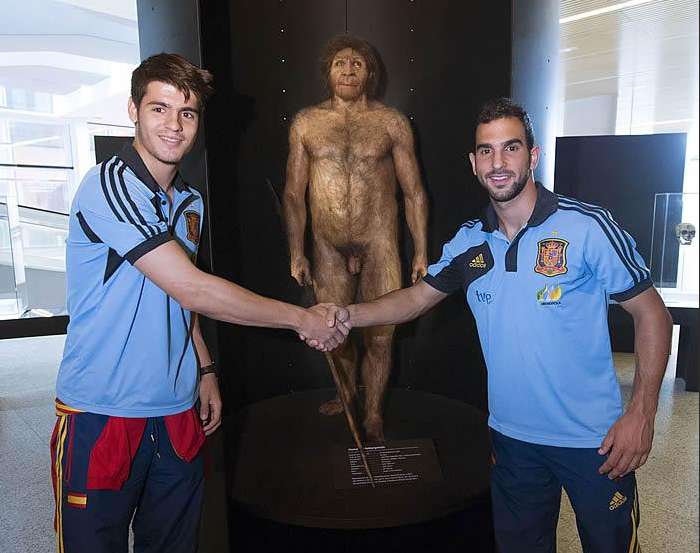 Photo : la Rojita au musée de l&rsquo;homme