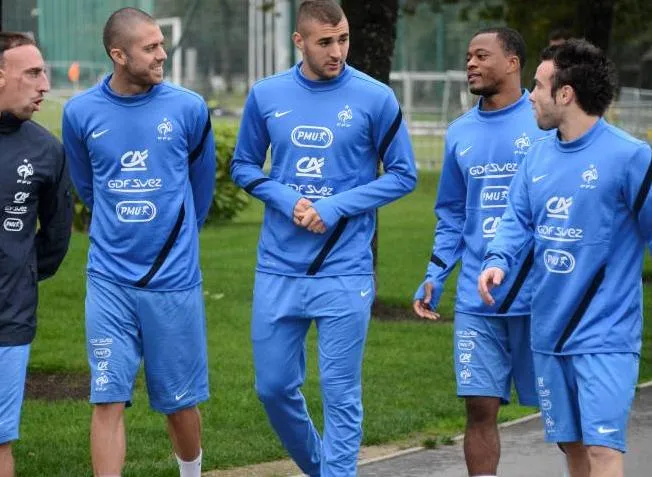 Valbuena prend une gifle de Ribéry