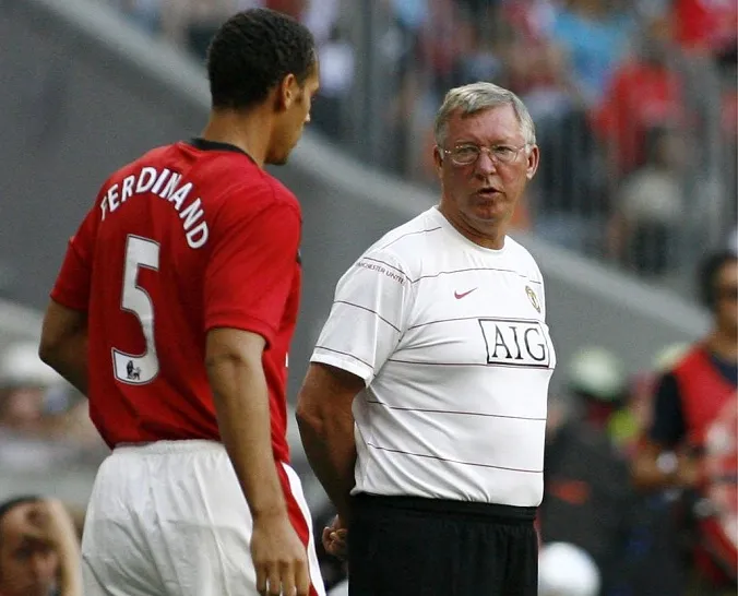 Ferguson dispute Ferdinand
