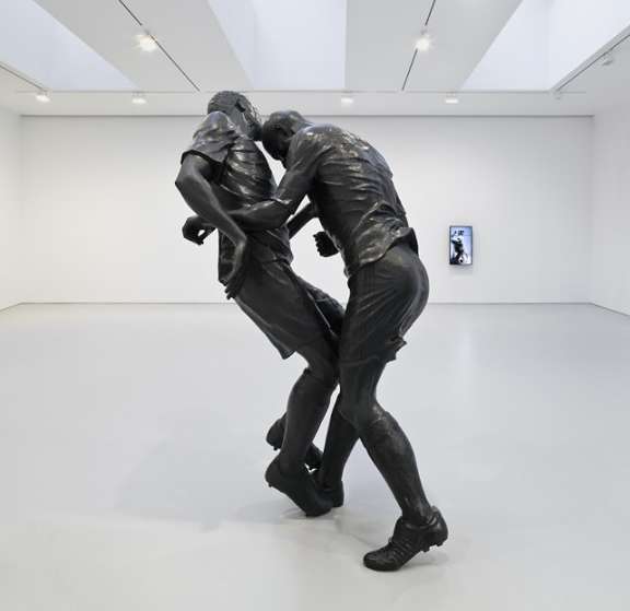 Photo : Zidane à Beaubourg