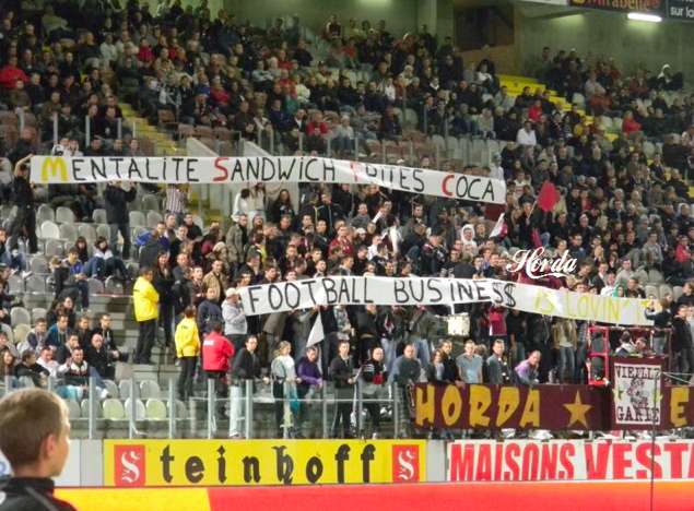 Photo : Metz clash Nancy